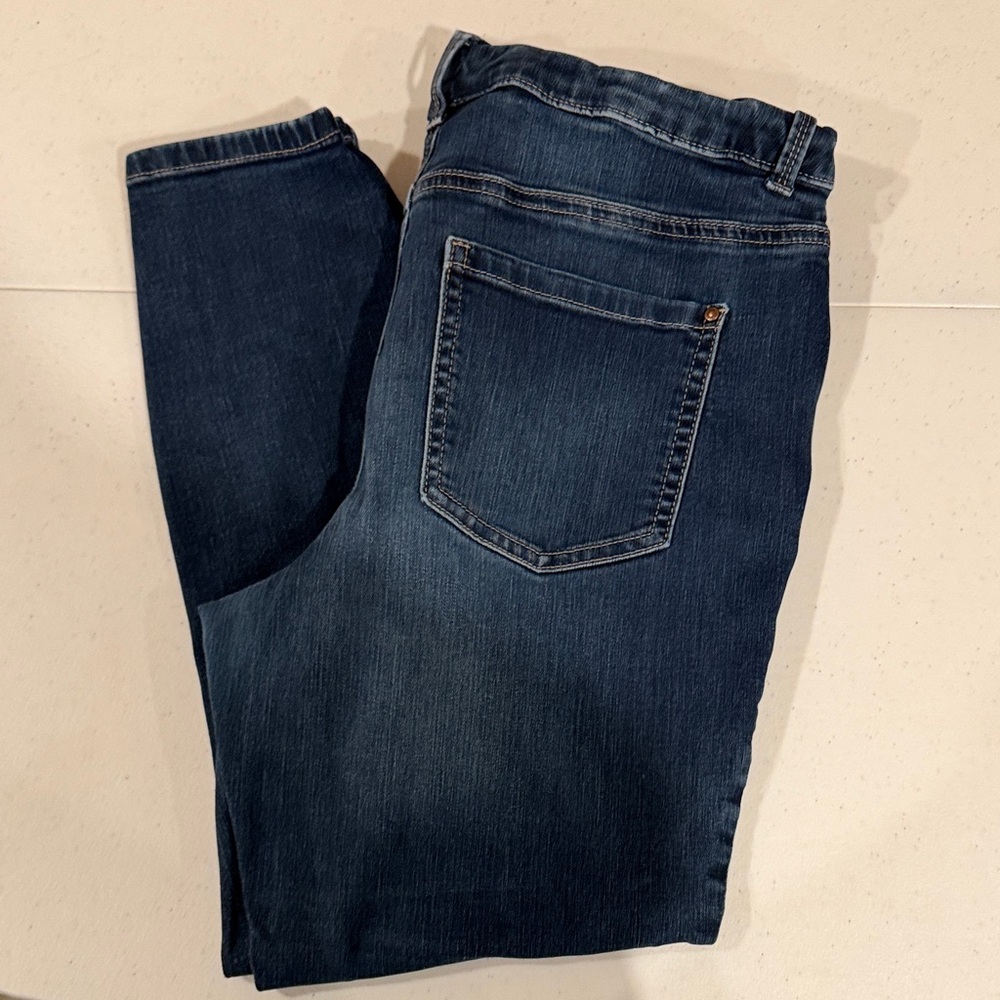Maurices Women's Deep Indigo Skinny Jeans - Picture 4 of 6